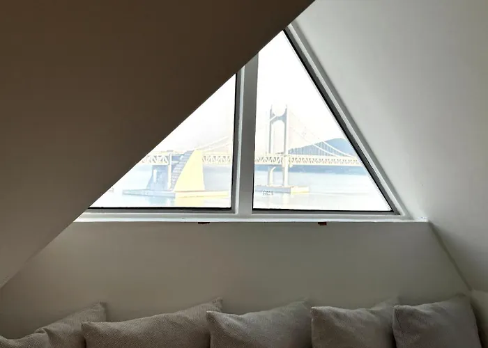 Gwangan Bridge Full View Terrace Penthouse Apartamento *