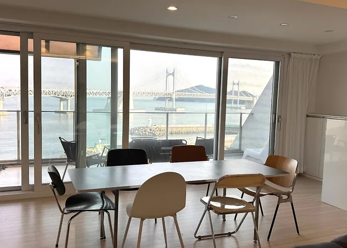 Apartamento Gwangan Bridge Full View Terrace Penthouse Ciudad Metropolitana de Busan