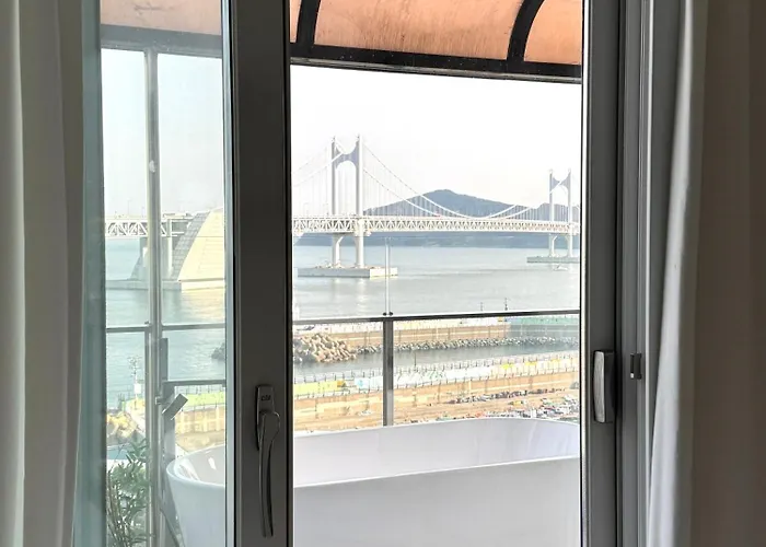 Gwangan Bridge Full View Terrace Penthouse Ciudad Metropolitana de Busan