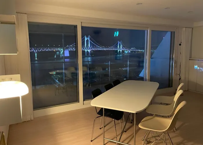 Gwangan Bridge Full View Terrace Penthouse * Ciudad Metropolitana de Busan